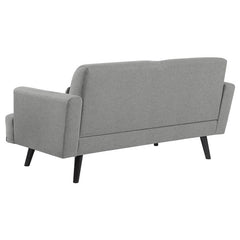 Blake Upholstered Track Arm Loveseat Sharkskin - 511122