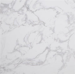 Gabrielle Rectangular Marble Top Dining Table White and Black - 190361
