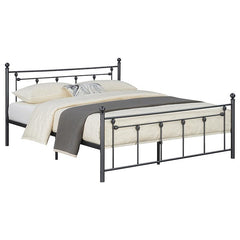 Canon Metal Full Open Frame Bed Gunmetal - 422740F