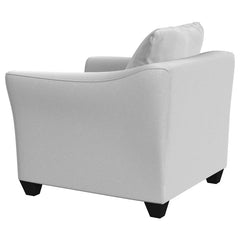 Salizar Upholstered Flared Arm Accent Chair Sand - 508583