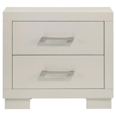 Jessica 5-piece Queen LED Bedroom Set Cream White - 202990Q-S5P
