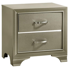 Beaumont 4-piece Queen Bedroom Set Champagne - 205291Q-S4