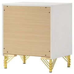 Lucia 2-drawer Nightstand White - 224732