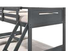 Littleton Wood Twin Over Full Bunk Bed Grey - 405052GRY