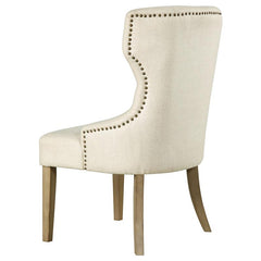 Baney Tufted Upholstered Dining Chair Beige - 104507