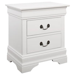 Louis Philippe 4-piece Full Bedroom Set White - 204691F-S4