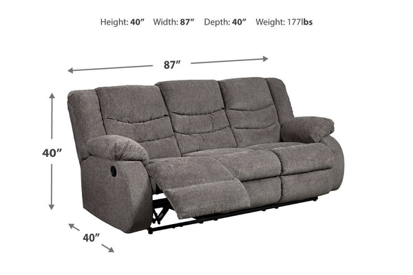 Tulen Reclining Sofa - 9860688