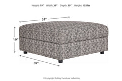Kellway Ottoman With Storage - 9870711