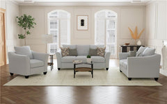 Salizar Upholstered Flared Arm Sofa Sand - 508581