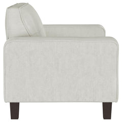 Deerhurst 2-piece Upholstered Track Arm Sofa Set Beige - 509647-S2