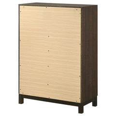 Edmonton 5-drawer Chest Rustic Tobacco - 204355
