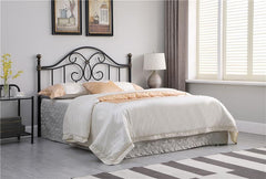 Bailey Metal Queen or Full Open Frame Headboard Black - 300182QF