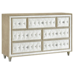 Antonella 4-piece California King Bedroom Set Ivory - 223521KW-S4