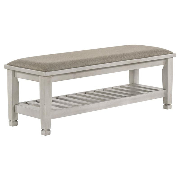 Franco Bench Brown and Antique White - 205337