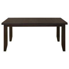 Dalila Dining Room Set Cappuccino and Black - 102721-S5