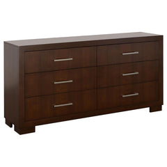 Jessica 4-piece Queen Bedroom Set Cappuccino - 200711Q-S4