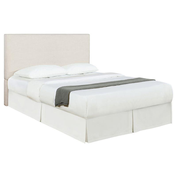 Pirro Upholstered Queen or Full Panel Headboard Sand - 315980QF