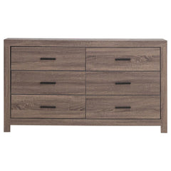 Brantford 4-piece Queen Bedroom Set Barrel Oak - 207041Q-S4