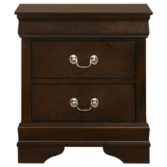 Louis Philippe 4-piece Twin Bedroom Set Cappuccino - 202411T-S4