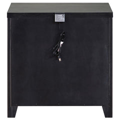 Kieran 2-drawer Nightstand Grey - 224742