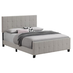 Fairfield Upholstered Queen Panel Bed Beige - 305952Q