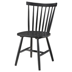 Hollyoak Windsor Spindle Back Dining Side Chairs Black (Set of 2) - 183042