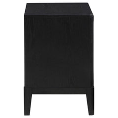 Brookmead 2-drawer Nightstand Black - 224712