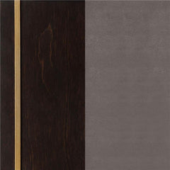 Durango Wood Eastern King Panel Bed Smoked Peppercorn - 223261KE