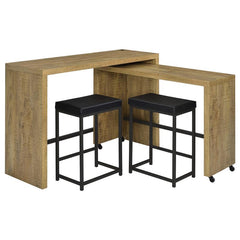 Davista 4-piece Multipurpose Counter Height Table Set Mango Brown - 182704