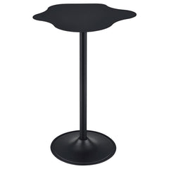 Keanu Pedestal Cloud-Shaped Top Bar Table Black - 182230