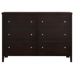 Carlton 4-piece Queen Bedroom Set Cappuccino - 202091Q-S4