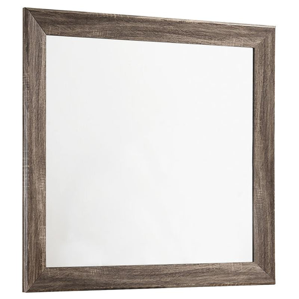 Kauffman Rectangular Dresser Mirror Washed Taupe - 204194