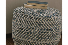 Chevron Pouf - A1000445