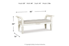 Realyn Accent Bench - A3000157