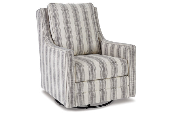 Kambria Swivel Glider Accent Chair - A3000207