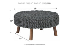 Jassmyn Oversized Accent Ottoman - A3000216