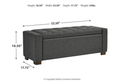 Cortwell Storage Bench - A3000224