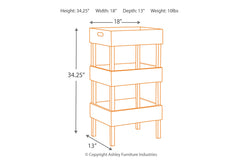 Yulton Storage Shelf - A4000091