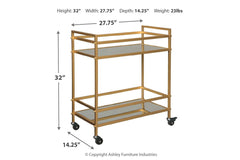 Kailman Bar Cart - A4000095