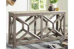 Lanzburg Sofa/Console Table - A4000263