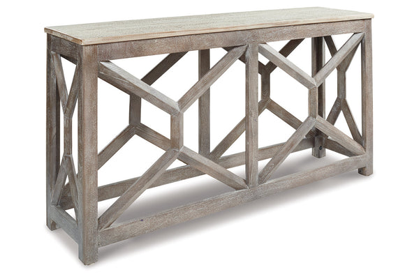Lanzburg Sofa/Console Table - A4000263