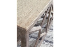 Lanzburg Sofa/Console Table - A4000263