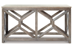 Lanzburg Sofa/Console Table - A4000263