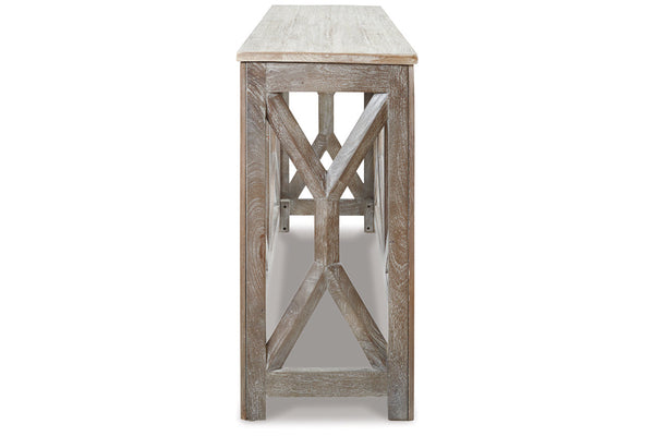 Lanzburg Sofa/Console Table - A4000263