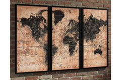 Pollyanna Wall Art (Set of 3) - A8000074