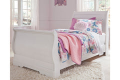 Anarasia Twin Sleigh Bed - B129B1