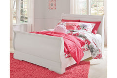 Anarasia Full Sleigh Bed - B129B2