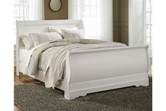 Anarasia Queen Sleigh Bed - B129B4