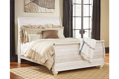 Willowton Queen Sleigh Bed - B267B4
