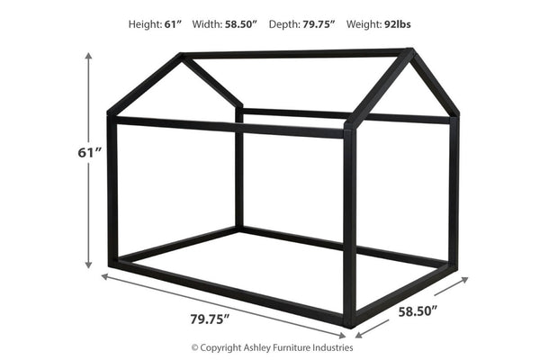 Flannibrook Full House Bed Frame - B082-162